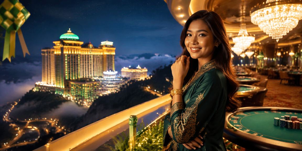 Pengalaman hiburan kasino hari raya di kawasan pelancongan Genting Highlands